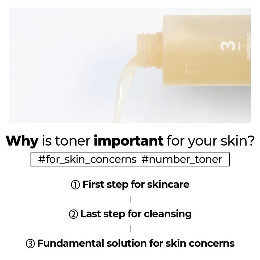 numbuzin - No. 3 Super Glowing Essence Toner 200ml 3