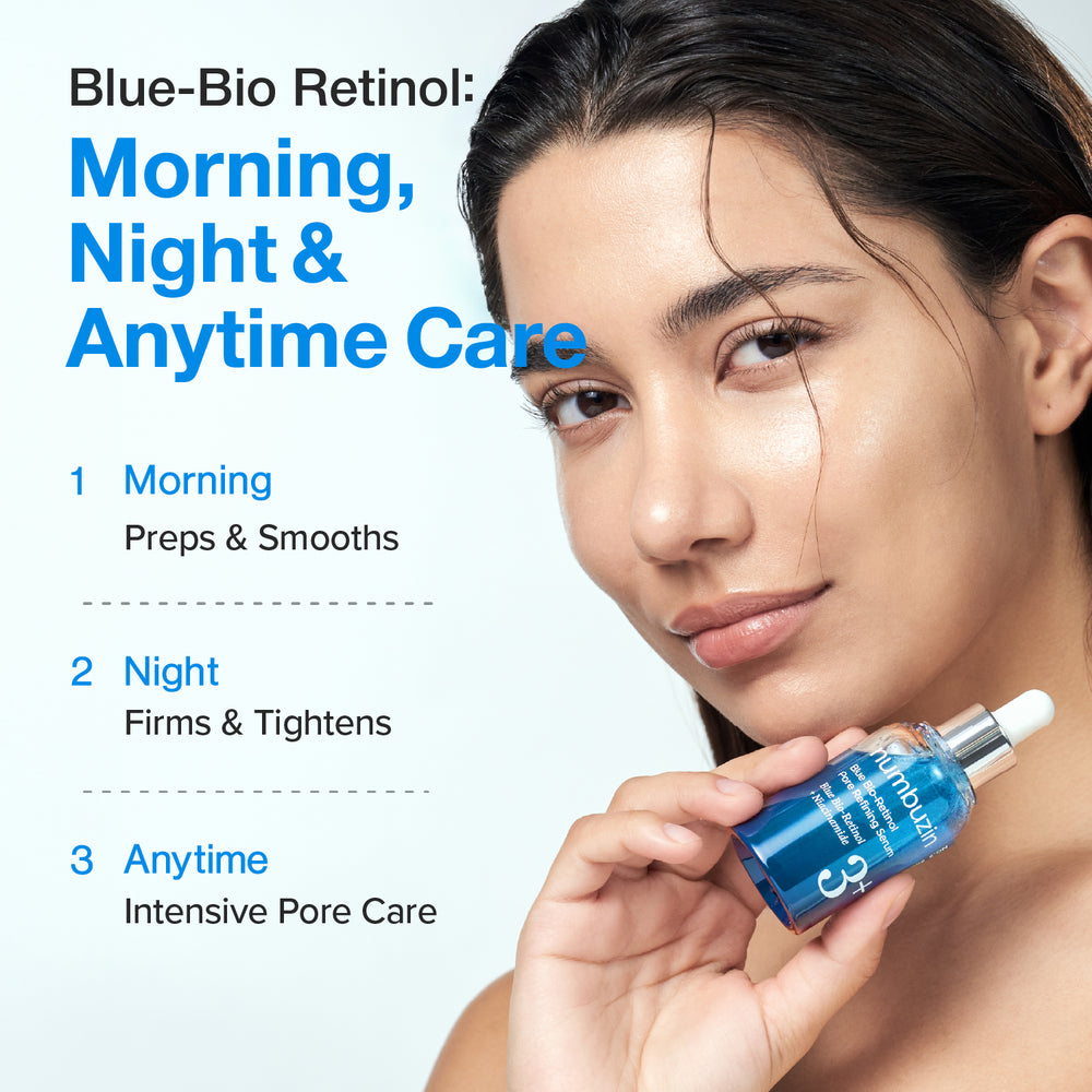 numbuzin - No.3 Blue Bio-Retinol Pore Refining Serum 30ml  8