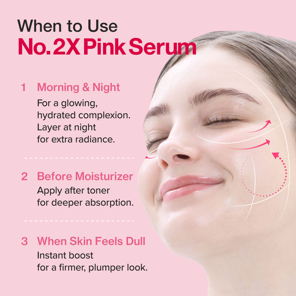 numbuzin - No.2 Rose PDRN Collagen 2X Plumping Serum 30ml  8