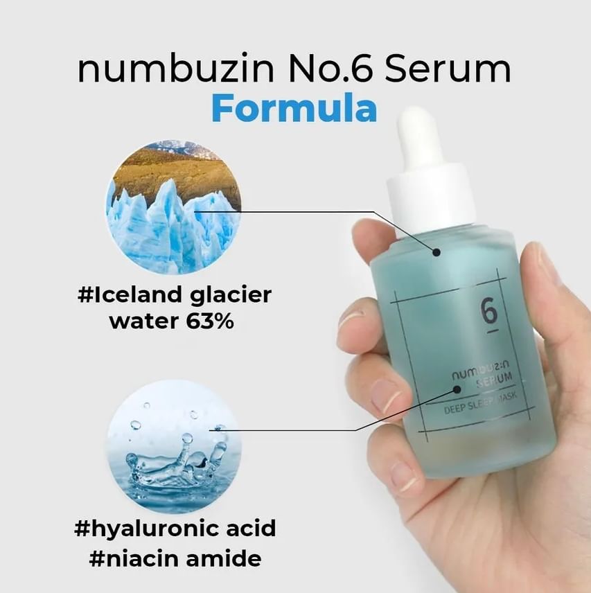 numbuzin - No. 6 Deep Sleep Mask Serum 50ml 7