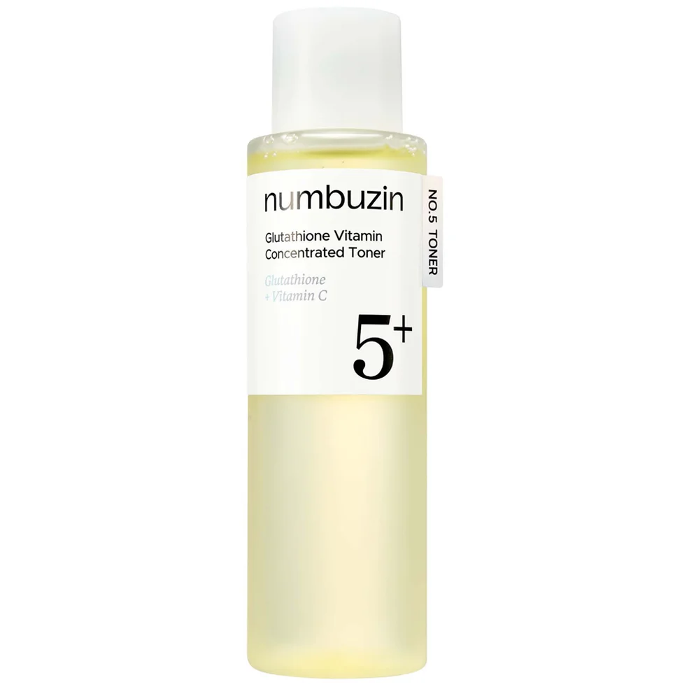 numbuzin - No.5+ Glutathione Vitamin Boosting Essential Toner 200ml 9