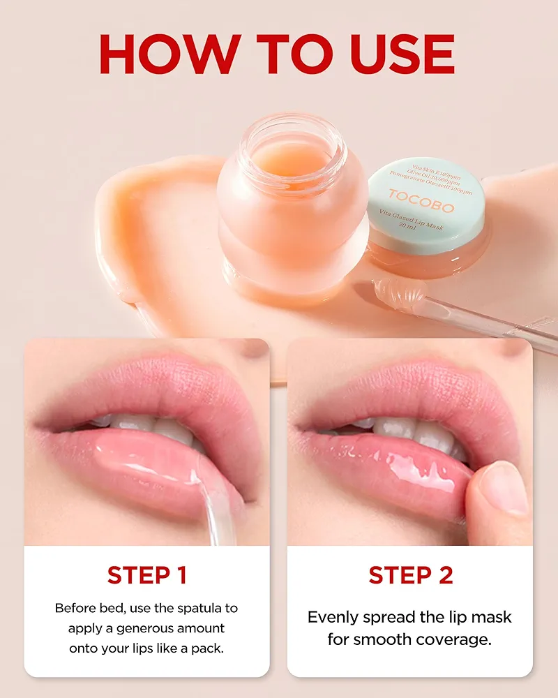 TOCOBO - Vita Glazed Lip Mask 20ml 7