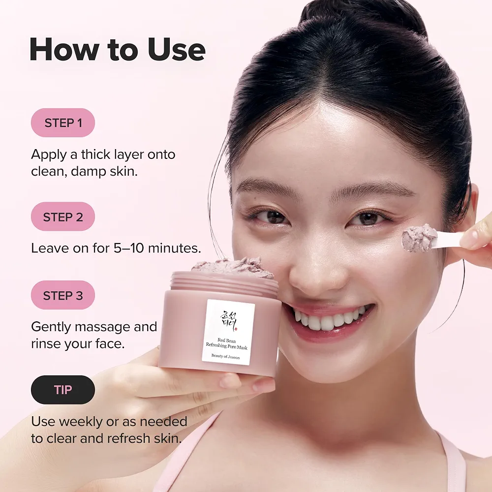 Beauty of Joseon Red Bean Refreshing Pore Mask 140ml 10