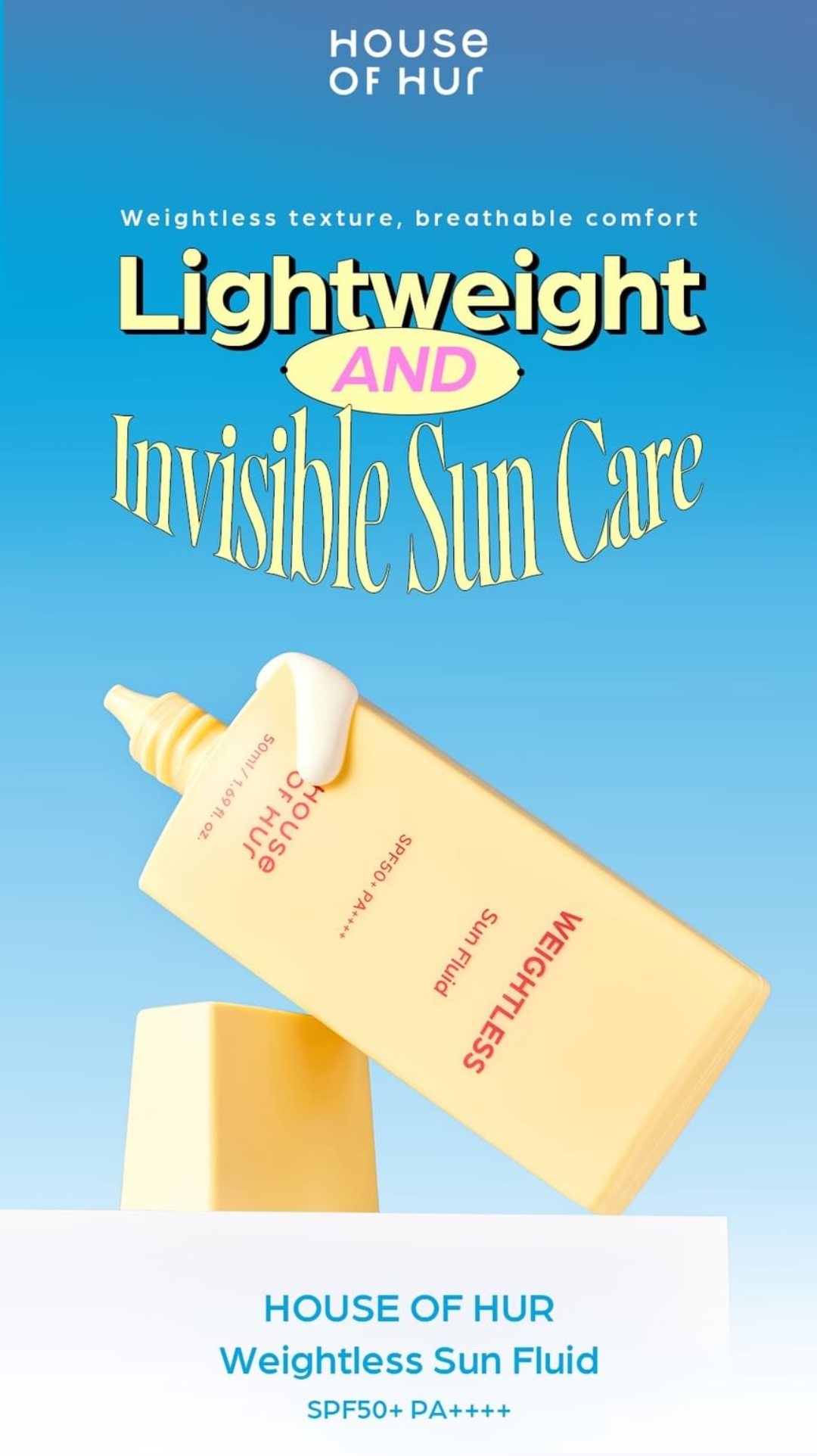 House of Hur - Weightless Sun Fluid 50ml 3