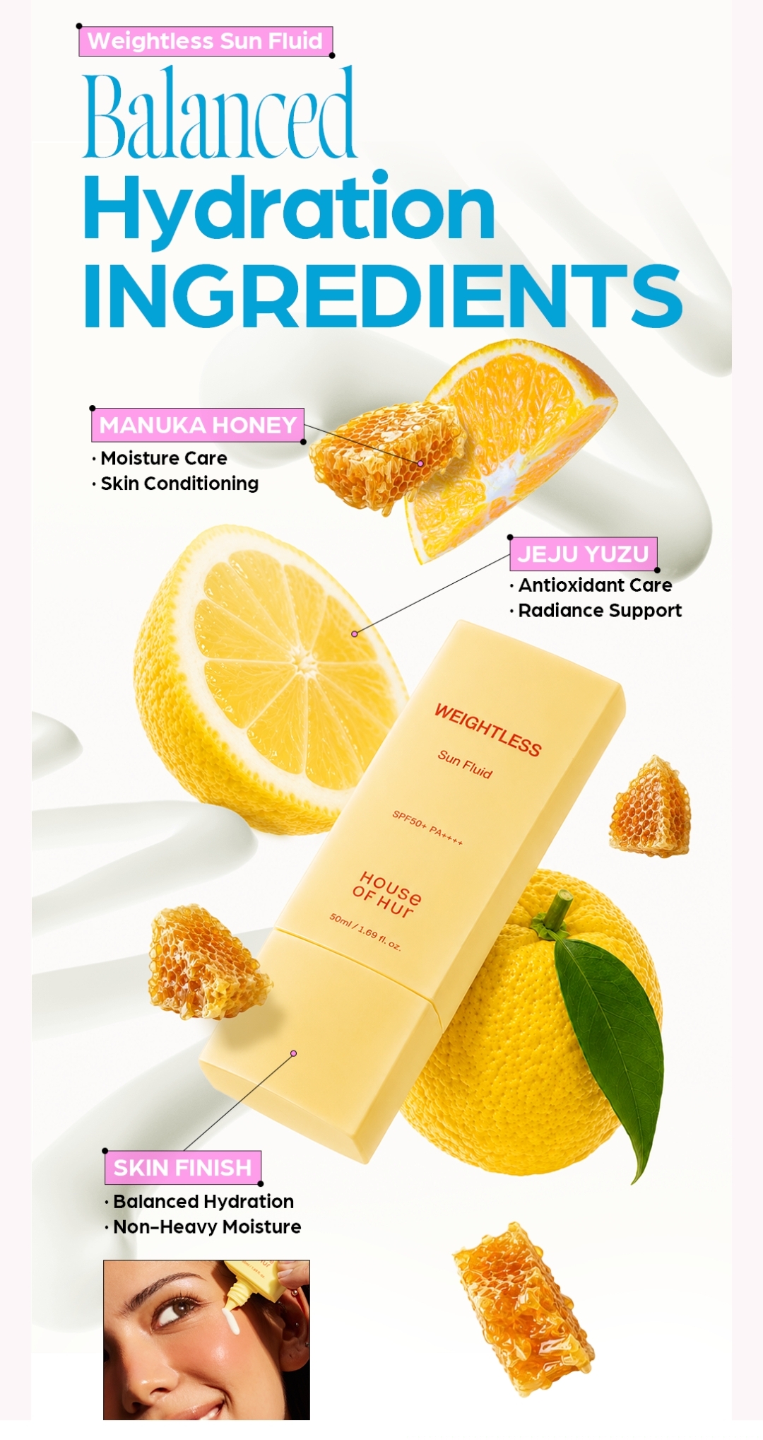 House of Hur - Weightless Sun Fluid 50ml 5
