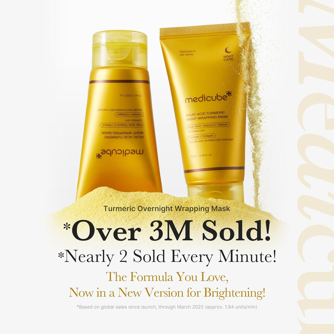 medicube - Kojic Acid Turmeric Night Wrapping Mask 75ml 2