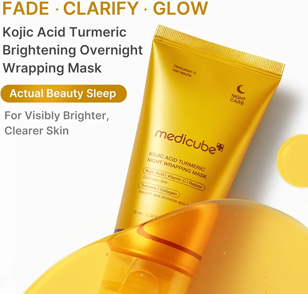 medicube - Kojic Acid Turmeric Night Wrapping Mask 75ml 3