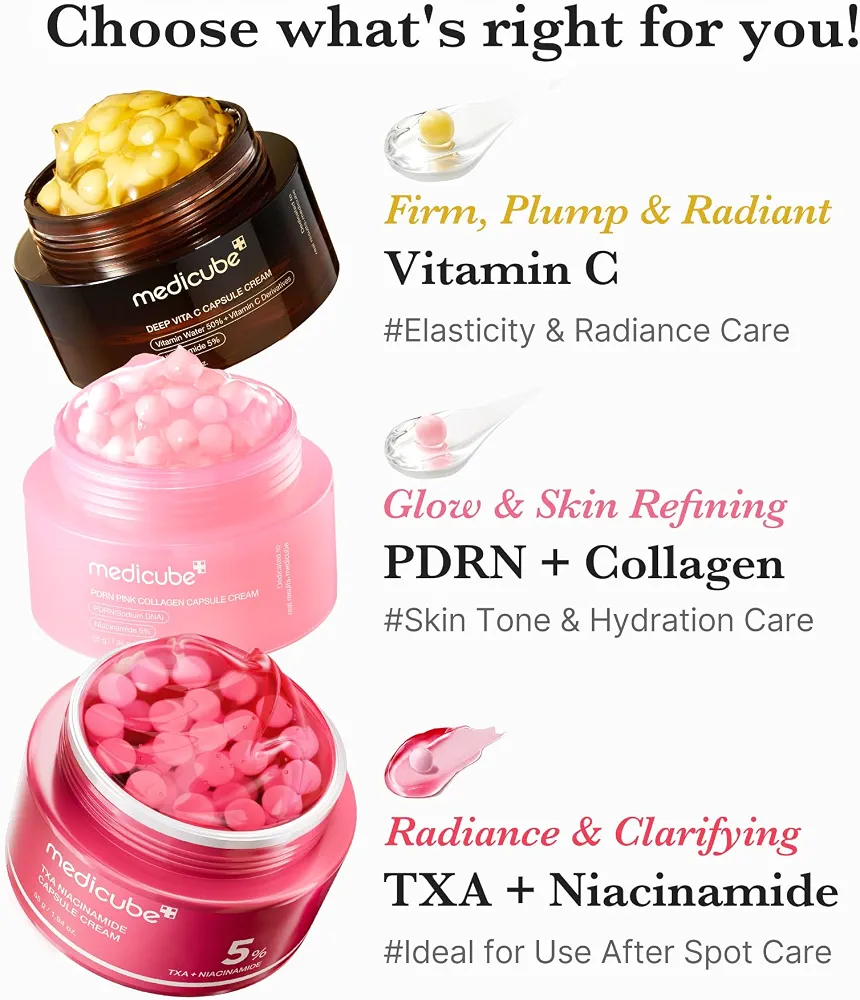 medicube - PDRN Pink Collagen Capsule Cream 55g 7