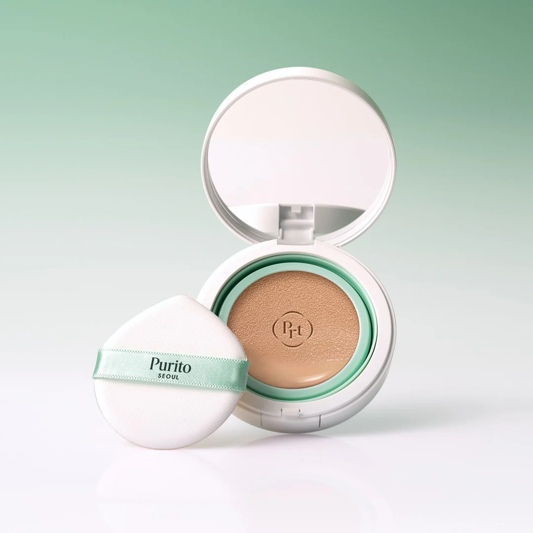 Purito SEOUL - Wonder Releaf Centella BB Cushion 13 Neutral Ivory 15g 6