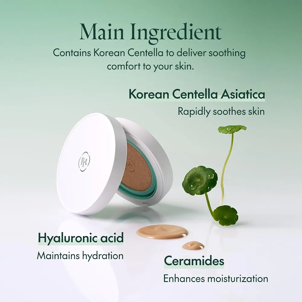 Purito SEOUL - Wonder Releaf Centella BB Cushion 13 Neutral Ivory 15g 8