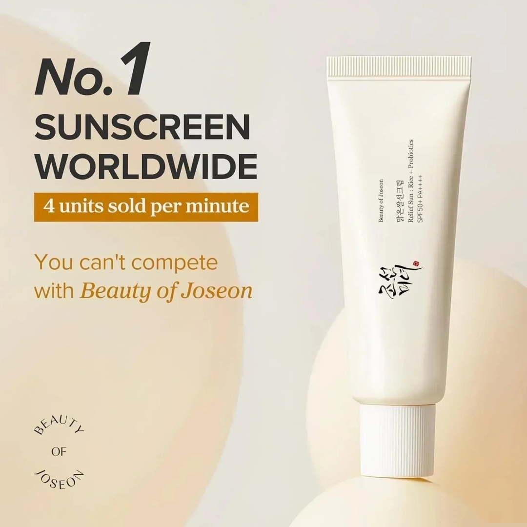 Beauty of Joseon - Relief Sun: Rice + Probiotics SPF 50+ PA++++ 50ml 3