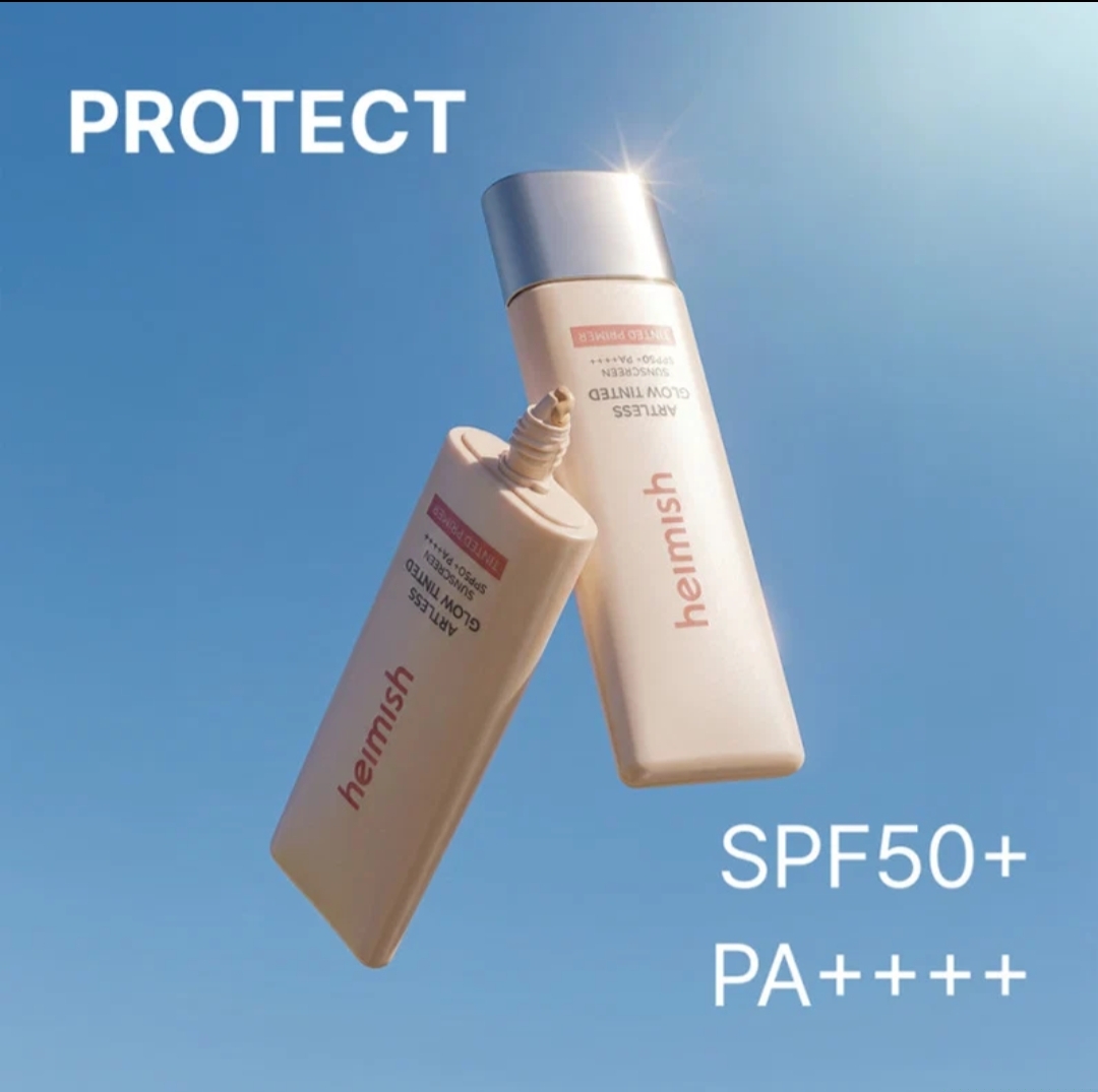 heimish - Artless Glow Tinted Sunscreen Shine Beige SPF50+ PA+++ 40ml 8