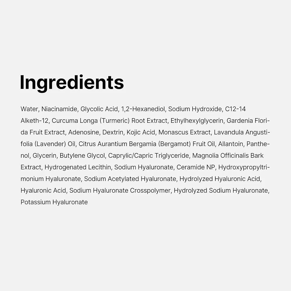 medicube - Kojic Acid Turmeric Resurfacing Toner 250ml 7