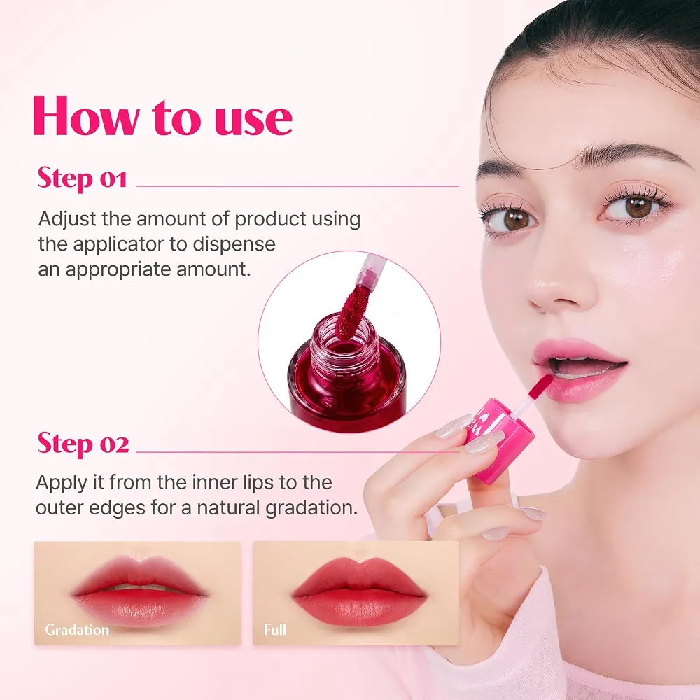 ETUDE Dear Darling Water Tint #04 Red Grapefruit Ade 9g 10