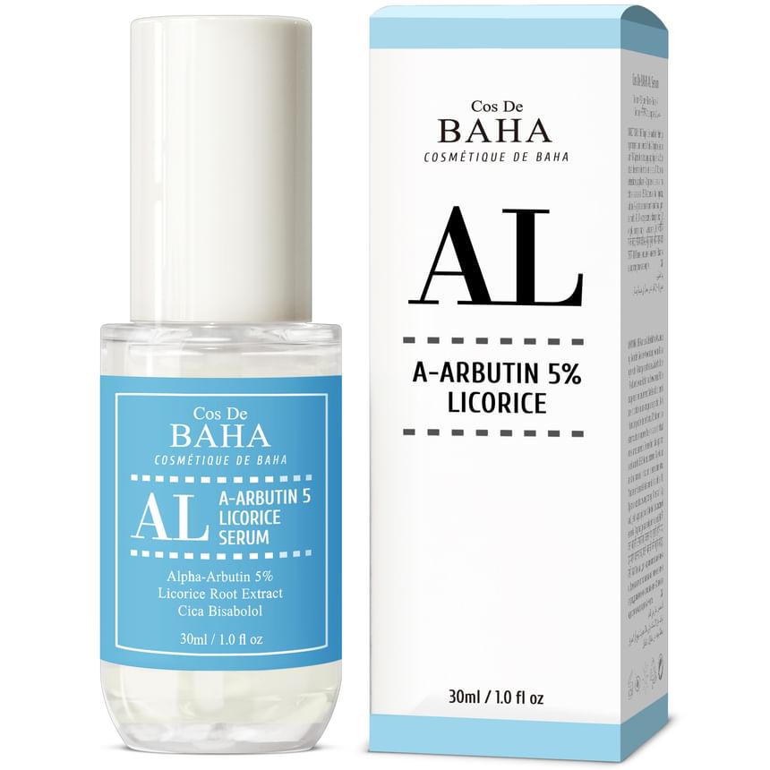 Cos De BAHA - A Arbutin 5 Licorice (AL) Serum 30ml