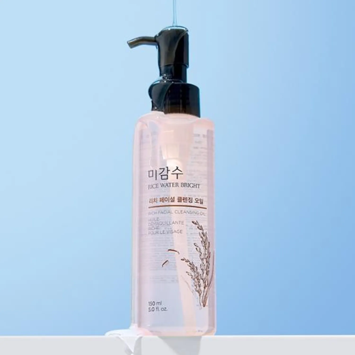 THE FACE SHOP - Rice Water Bright Rich Cleansing Oil 150mL 9