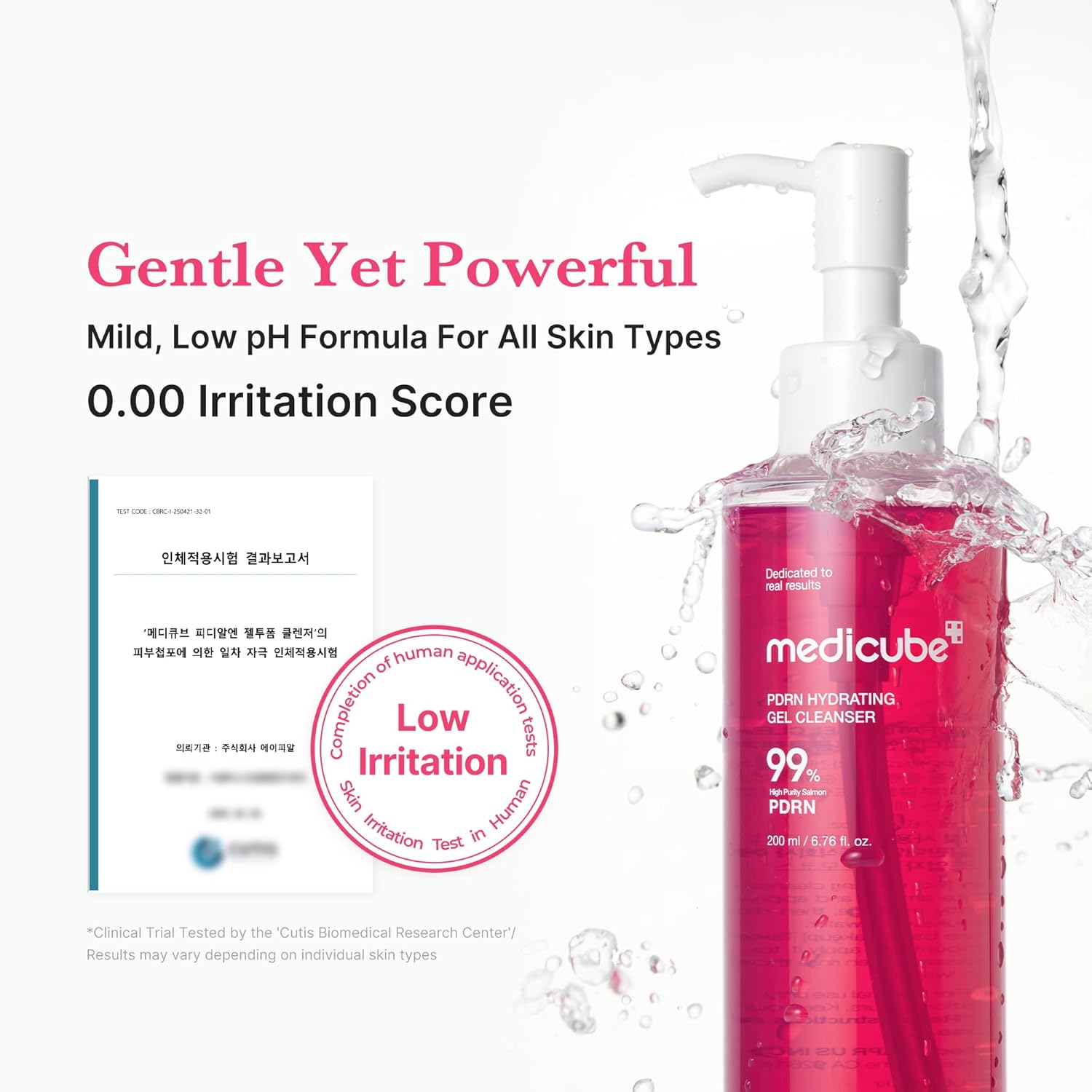 medicube - PDRN Hydrating Gel Cleanser 200ml 7