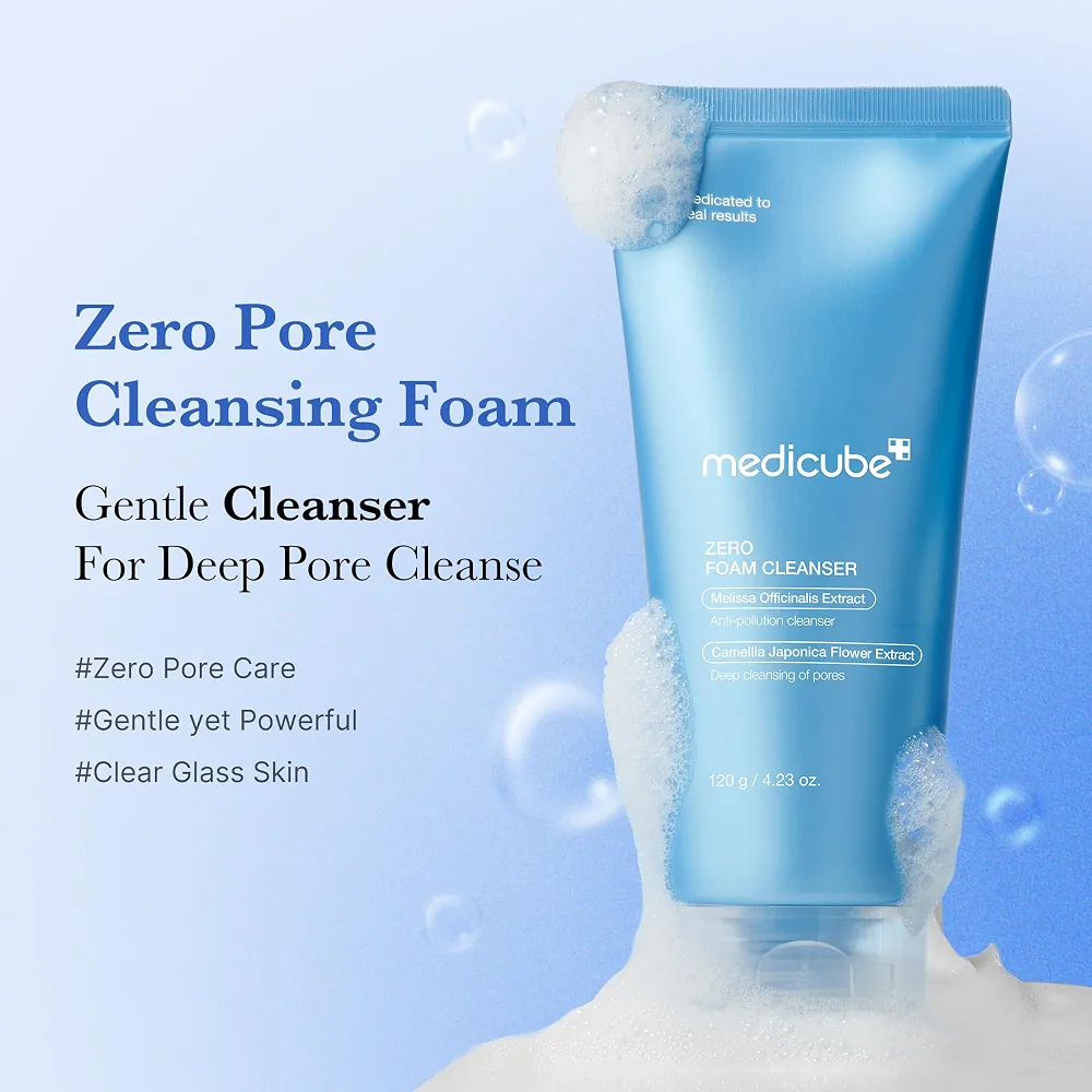 medicube - Zero Foam Cleanser 120g 2