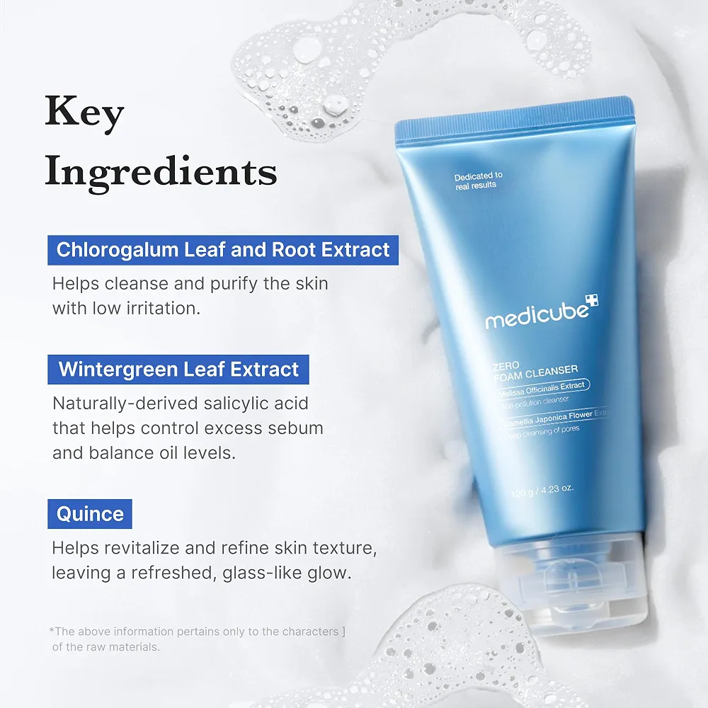 medicube - Zero Foam Cleanser 120g 4
