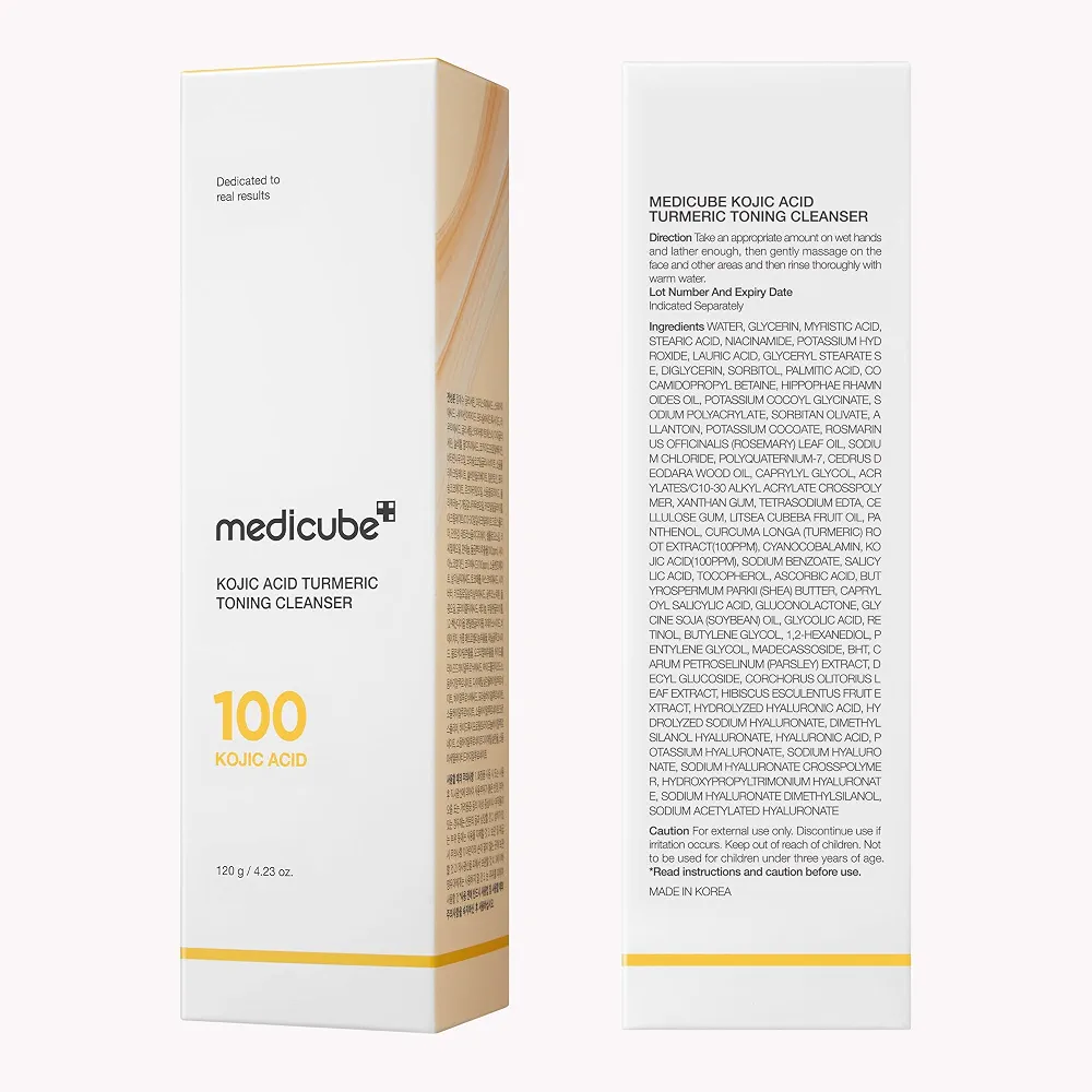 medicube - Kojic Acid Turmeric Vita Capsule Cleansing Foam 120g 9