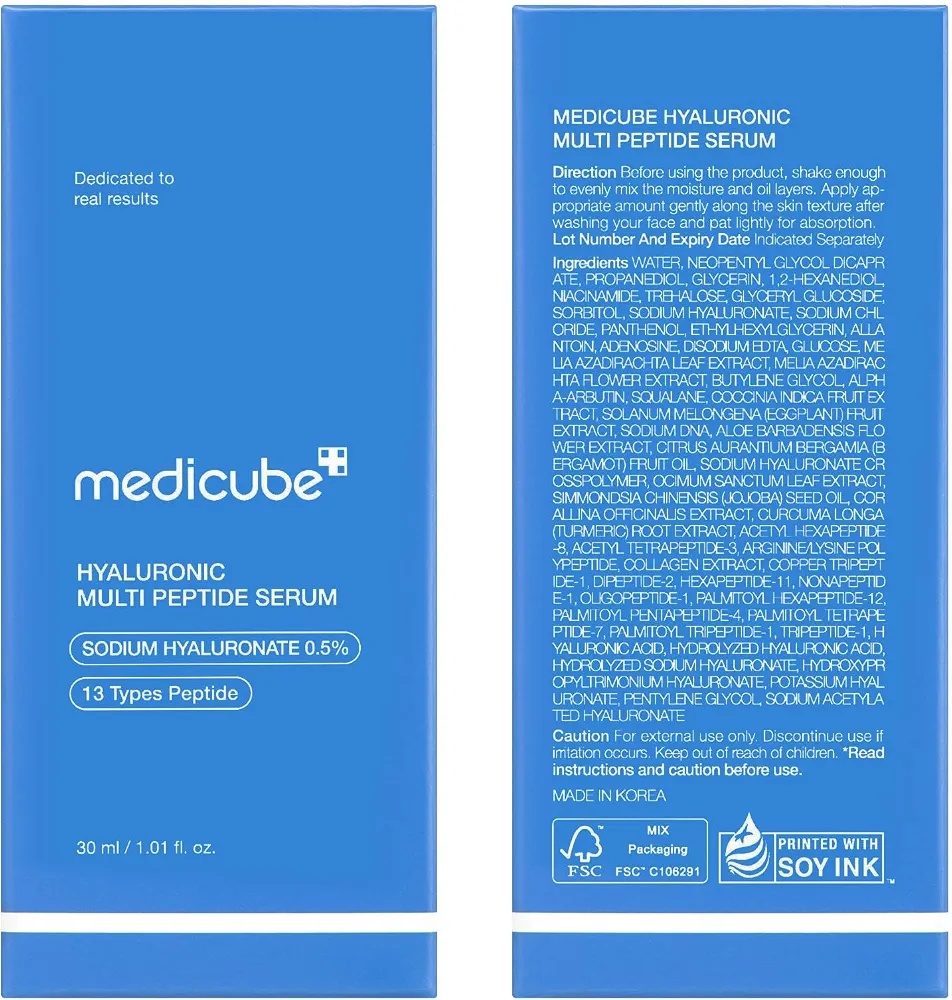 medicube - Hyaluronic Multi Peptide Serum 30ml  10