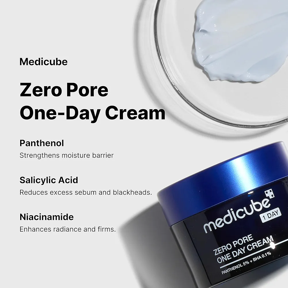 medicube - Zero Pore One Day Cream 50ml 4