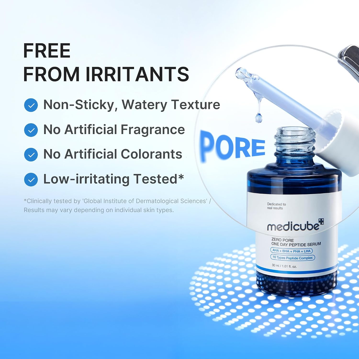 medicube - Zero Pore One Day Peptide Serum 30ml 7