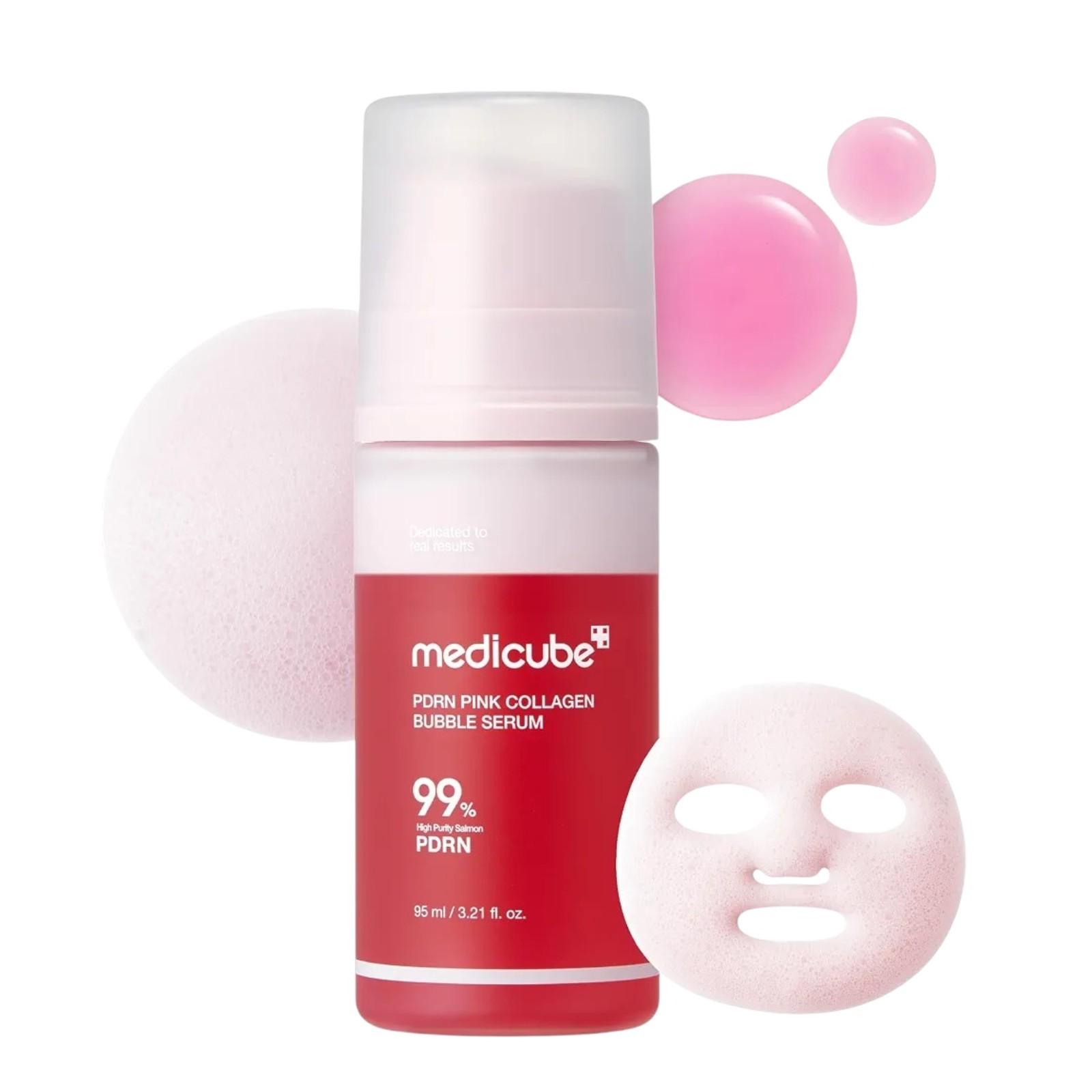 medicube - PDRN Pink Collagen Bubble Serum 95ml