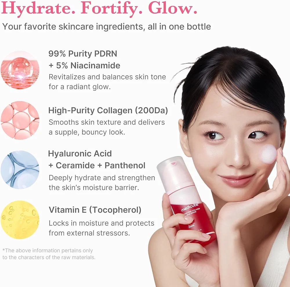 medicube - PDRN Pink Collagen Bubble Serum 95ml 3