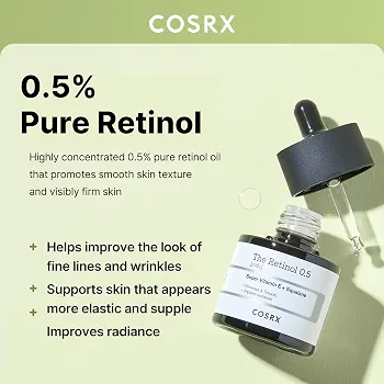 COSRX - The Retinol 0.5 Oil 20ml 2