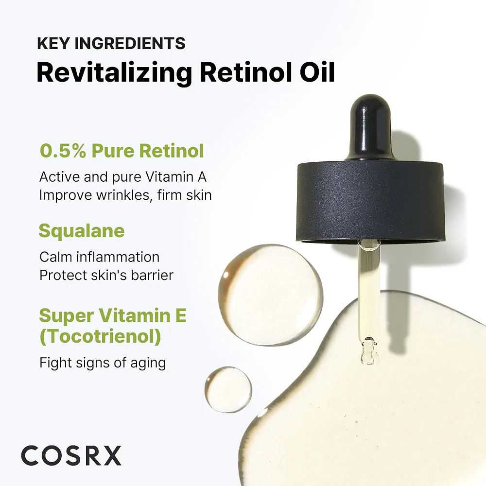 COSRX - The Retinol 0.5 Oil 20ml 3
