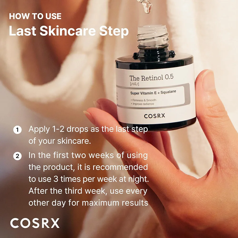 COSRX - The Retinol 0.5 Oil 20ml 7