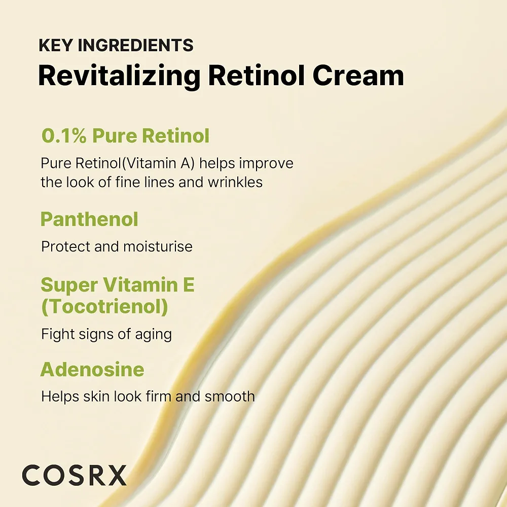 COSRX - The Retinol 0.1 Cream 20ml 4