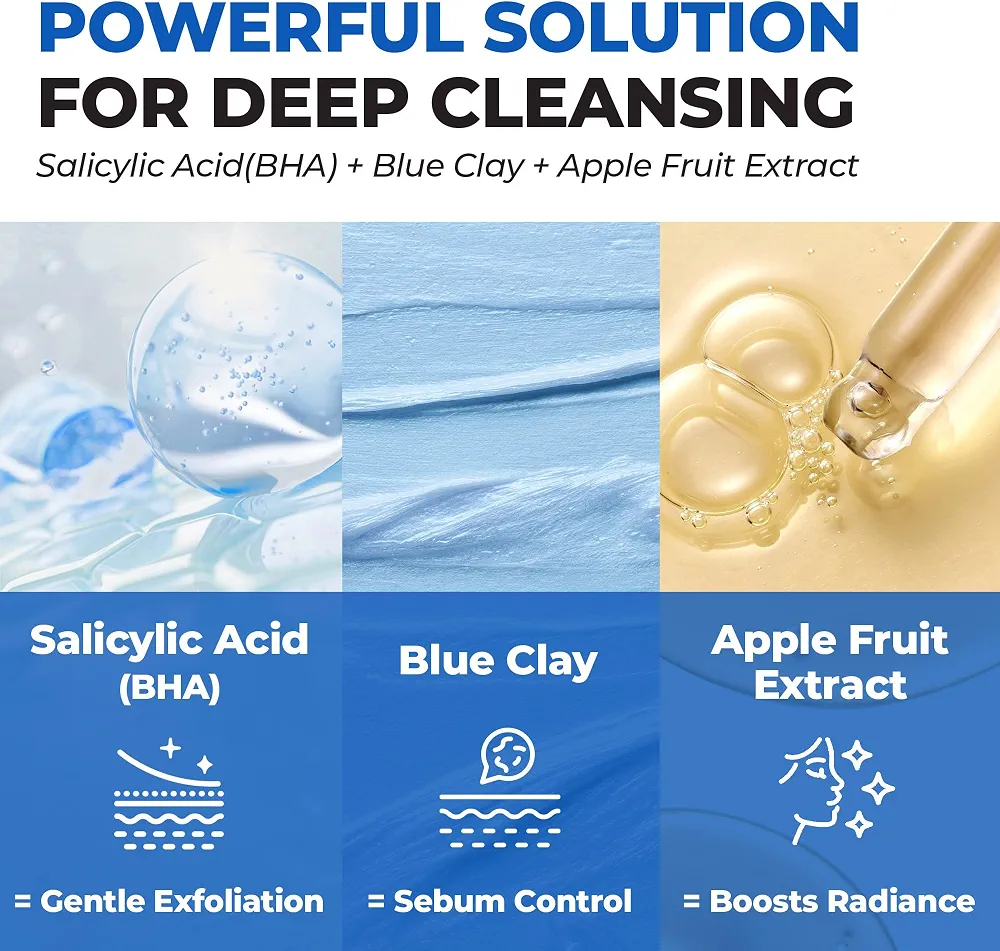 JUMISO - Pore Purifying Salicylic Acid Foaming Cleanser 120g 4