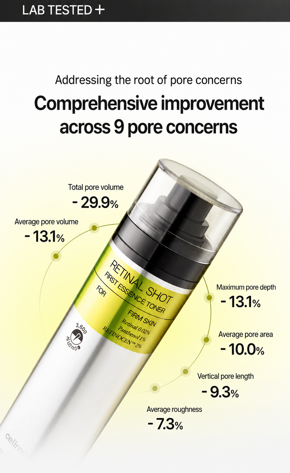 celimax - The Vita-A Retinal Shot First Essence Toner 80ml 11